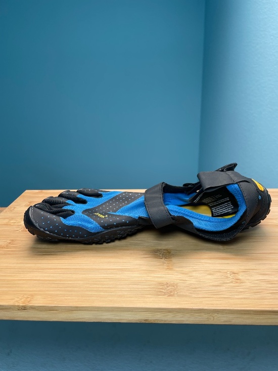 Vibram FiveFingers V-Aqua Blue Black Water Shoes 19M7301 49 13-14 EUC! main image 7